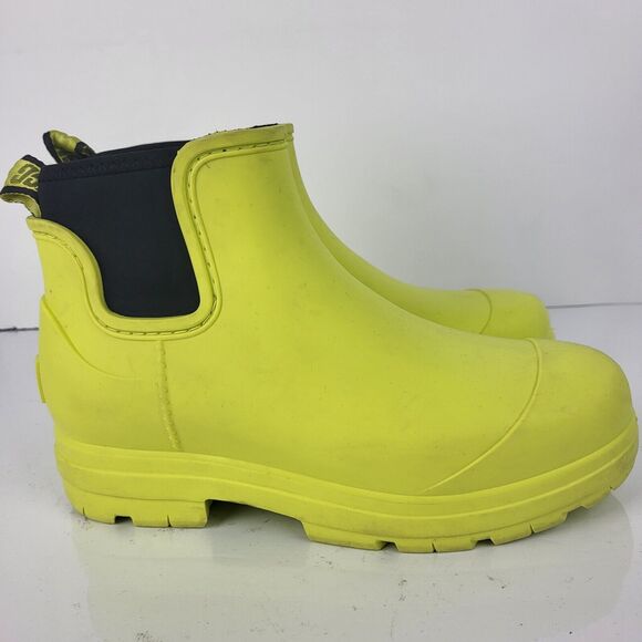 UGG Droplet Rain Boots Waterproof Rubber Slip On - Picture 7 of 14